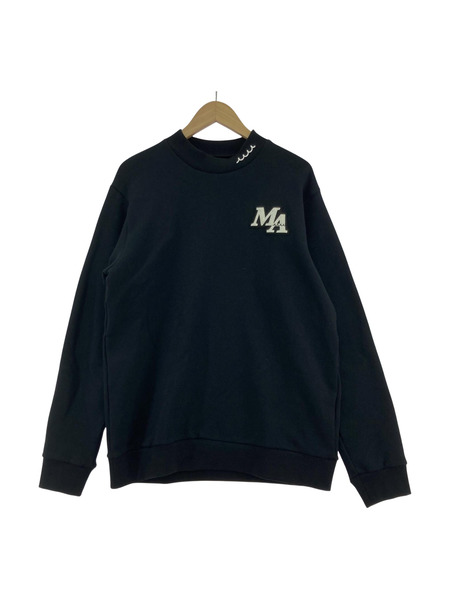 muta×ACANTHUS Mockneck Sweatshirt モックネックスウェット L 黒 MA2430