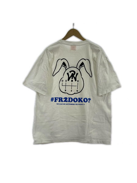FR2 半袖Tシャツ・カットソー S/S PRINT TEE WHITE
