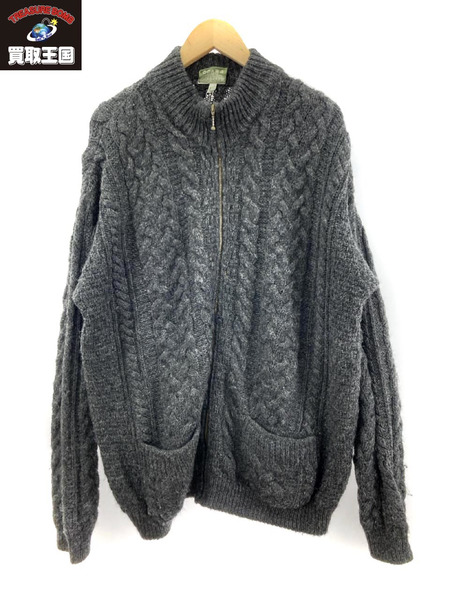 carraig donn アイルランド製 ジップニット L[値下]