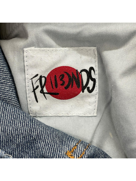 デニム・ジーンズ FR(13)NDS HDK ダメージ ワイド デニム