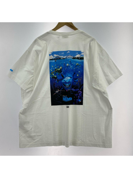 KITH×PIXAR 25AW NEMO FAMILY VINTAGE TEE WHITE XXL