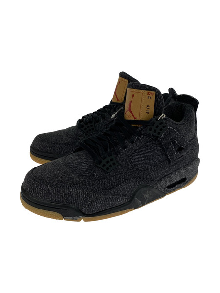 NIKE ×Levi's AIR JORDAN 4 BLACK BLANKタグ US9.5 27.5cm[値下]