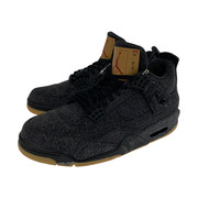 NIKE ×Levi's AIR JORDAN 4 BLACK BLANKタグ US9.5 27.5cm