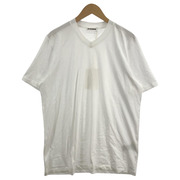 JIL SANDER　Vネック Tシャツ　ホワイト　L