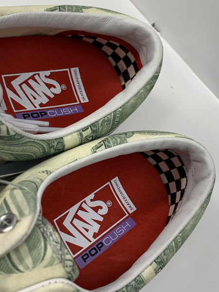 VANS×Supreme Dollar Bill Green 27.5cm｜商品番号：2100201287359