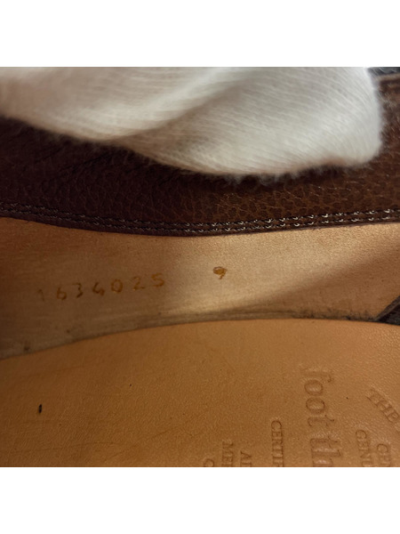 foot the coacher ウィングチップ メダリオンシューズ 9 ブラック