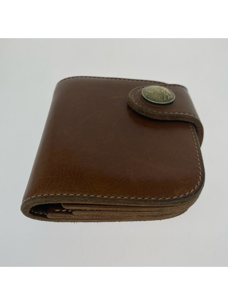 REDMOON コンパクトウォレット ショートウォレット 茶
