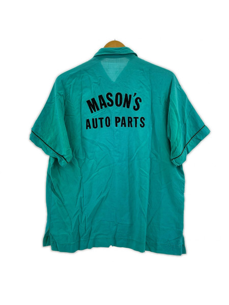 OLD・VINTAGE 半袖シャツ 50s/NAT NAST/ボーリングシャツ/レーヨン/フリーダムスリーブ