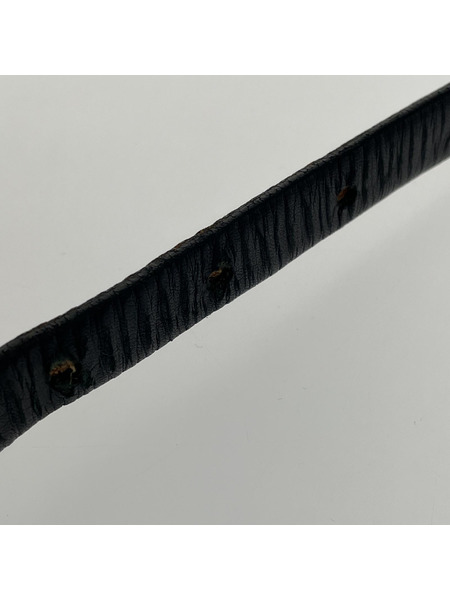 LE YUCCA'S CALF BELT ブラック