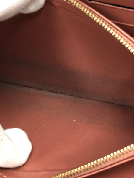 長財布 ジッピーウォレット ドッグモチーフ ローズ