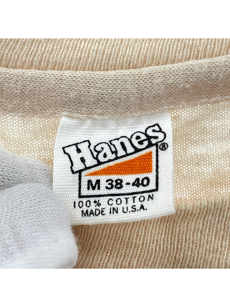 OLD・VINTAGE 半袖Tシャツ・カットソー Hanes 70s プリントT[値下]