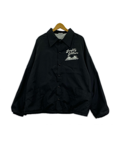 Langlitz Leathers ジャケット コーチジャケット ナイロン 黒 XL