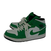 NIKE スニーカー AIR JORDAN 1 MID 緑(27.5)