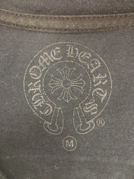 CHROME HEARTS 半袖Tシャツ・カットソー 胸LOGO TEE (M) 黒