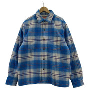 Supreme/LINED FLANNEL SNAP SHIRT