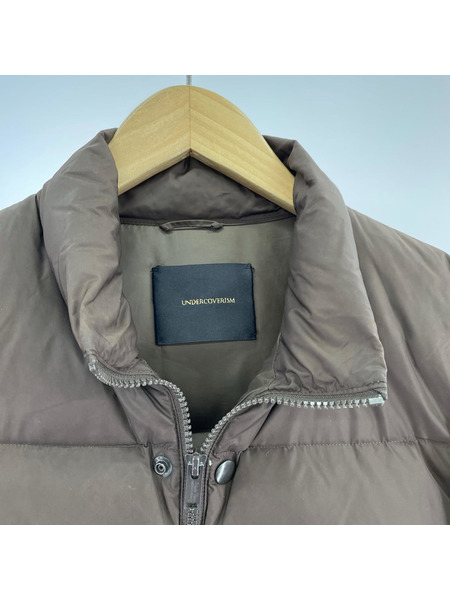 UNDERCOVERISM ダウンジャケット 14AW/レザードッキング/N9202/1