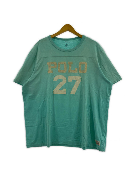POLO RALPH LAUREN 半袖Tシャツ・カットソー フットボールTEE BLU (XL)