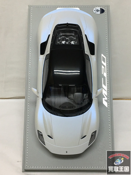 1/18 BBR MASERATI MC20 Bianco Audace