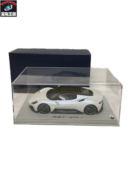 1/18 BBR MASERATI MC20 Bianco Audace