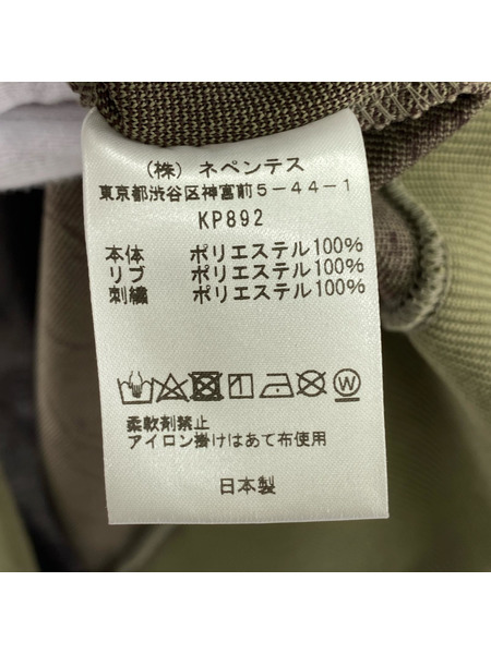 South2 West8 ソノ他 Trainer Jacket /M/ポリエステル/KHK/総柄/KP892