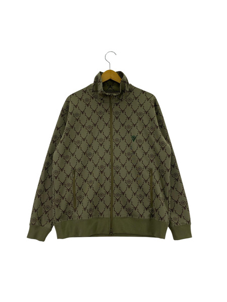 South2 West8 ソノ他 Trainer Jacket /M/ポリエステル/KHK/総柄/KP892