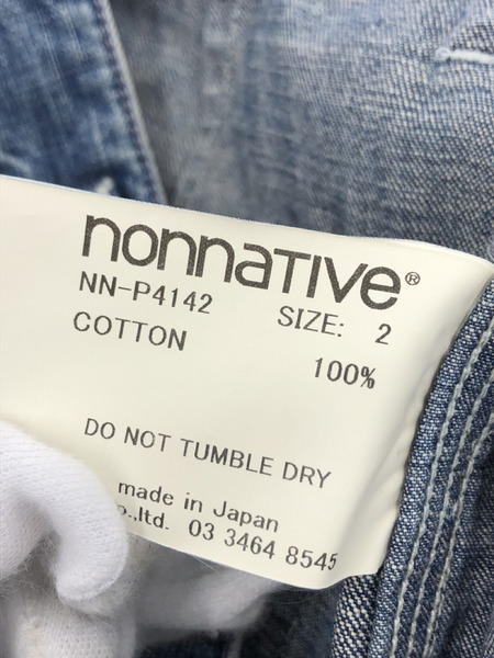 nonnative RANCHER PANTS 03 11.5oz DENIM VW Size２[値下]｜商品番号