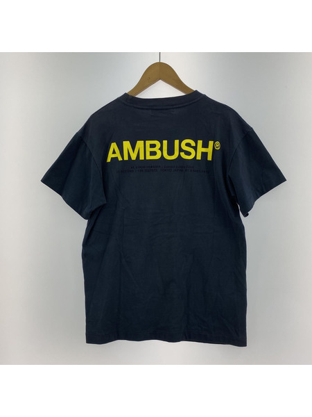 AMBUSH S/S ロゴTEE (1) ネイビー