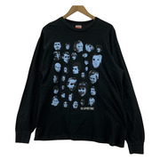 Supreme 19AW Faces L/S Tee (M) 黒