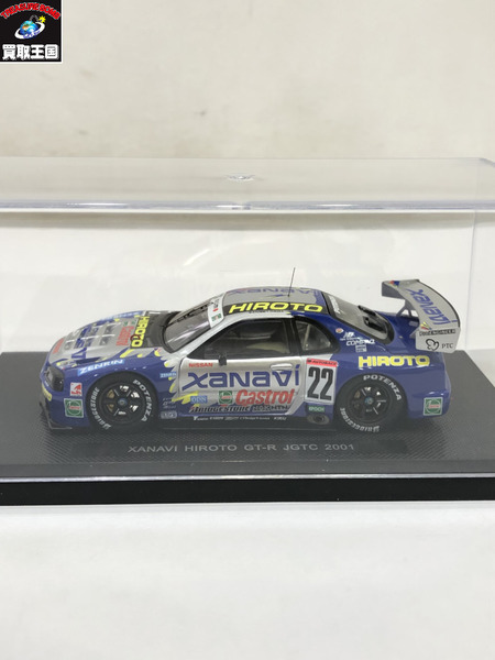 EBBRO P-4 XANAVI HIROTO GT-R JGTC 2001 1/43