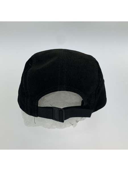 18ss/Supreme/Suede Camp Cap/BLK