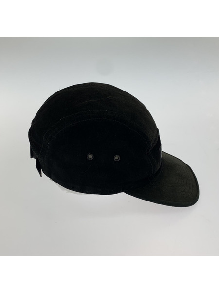 18ss/Supreme/Suede Camp Cap/BLK