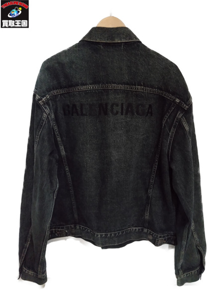 Balenciaga/ーデニムジャケット/46/BLK