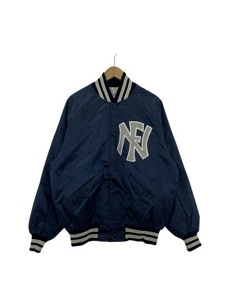 old delong nylon stadium jacket ネイビー L