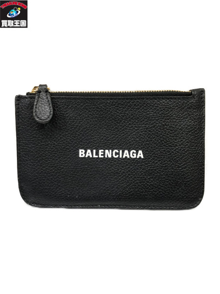  Balenciaga フレグメントコインカードケース 黒