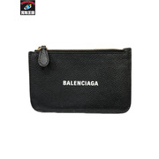  Balenciaga フレグメントコインカードケース 黒