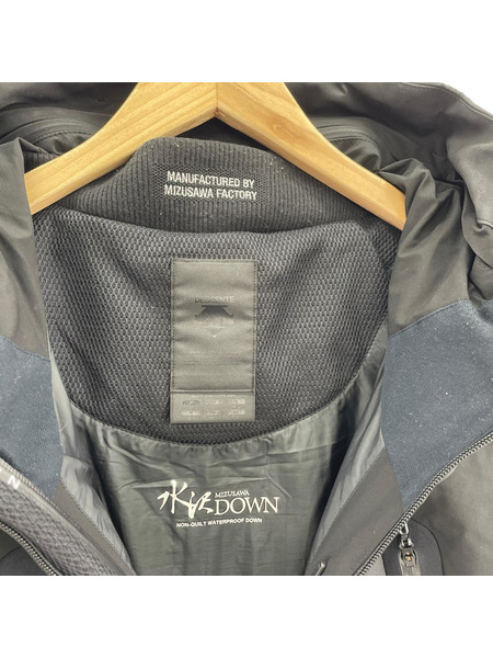 DESCENTE ALLTERRAINMOUNTAINEER 水沢ダウンジャケット ODAMQGK30U 黒 (O)
