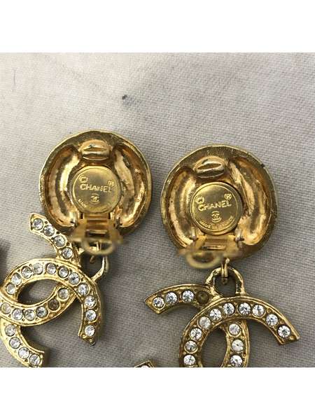 ジュエリー ココマーク ラインストーン ゴールドカラー