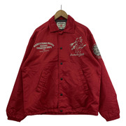 TED COMPANY コーチジャケット (L) レッド