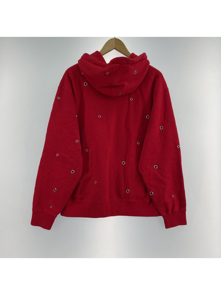 Supreme Eyelet Hooded Sweatshirt S