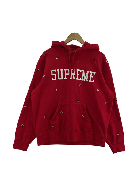 Supreme Eyelet Hooded Sweatshirt S