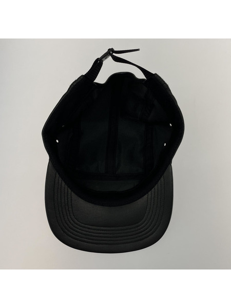 16AW/Supreme/Leather Camp Cap/Free/BLK