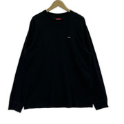 Supreme 長袖Tシャツ・カットソー Small Box Logo Tee BLK (M)
