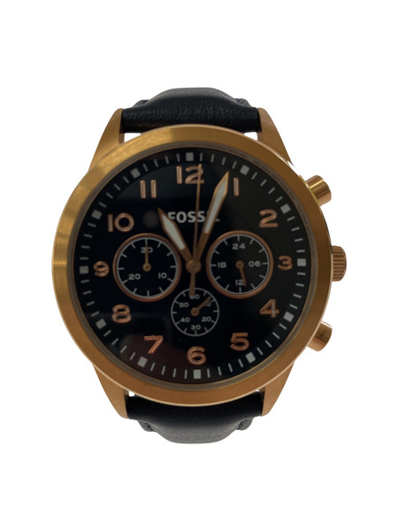 FOSSIL/QZ腕時計/ゴールド×ネイビー/｜商品番号：2100214817369 - 買取 