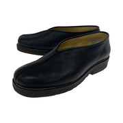 LEMAIRE PIPED SLIPPERS BLACK（40）