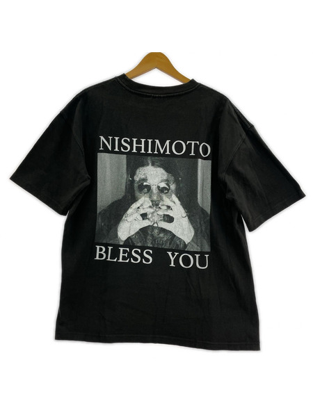 NISHIMOTO IS THE MOUTH  NISHIMOTO/BLESS YOU Tee 黒[値下]