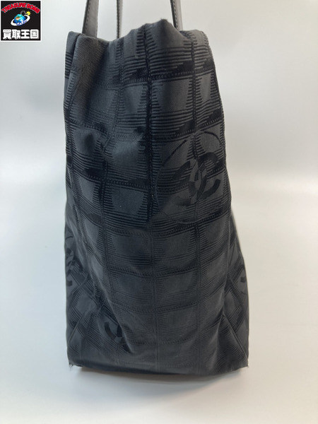 CHANEL シャネル ニュートラベルライン トートバック ショルダーバック ブラック