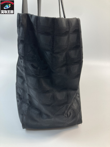CHANEL シャネル ニュートラベルライン トートバック ショルダーバック ブラック