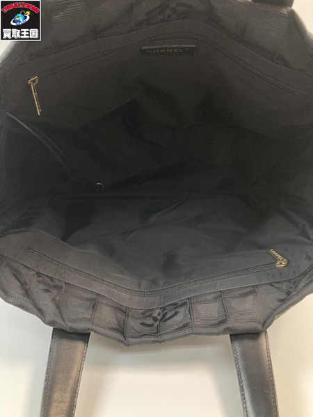 CHANEL シャネル ニュートラベルライン トートバック ショルダーバック ブラック