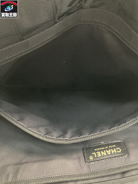 CHANEL シャネル ニュートラベルライン トートバック ショルダーバック ブラック