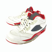 NIKE AIR JORDAN 5 RETRO LOW FIRE RED (29.0cm)